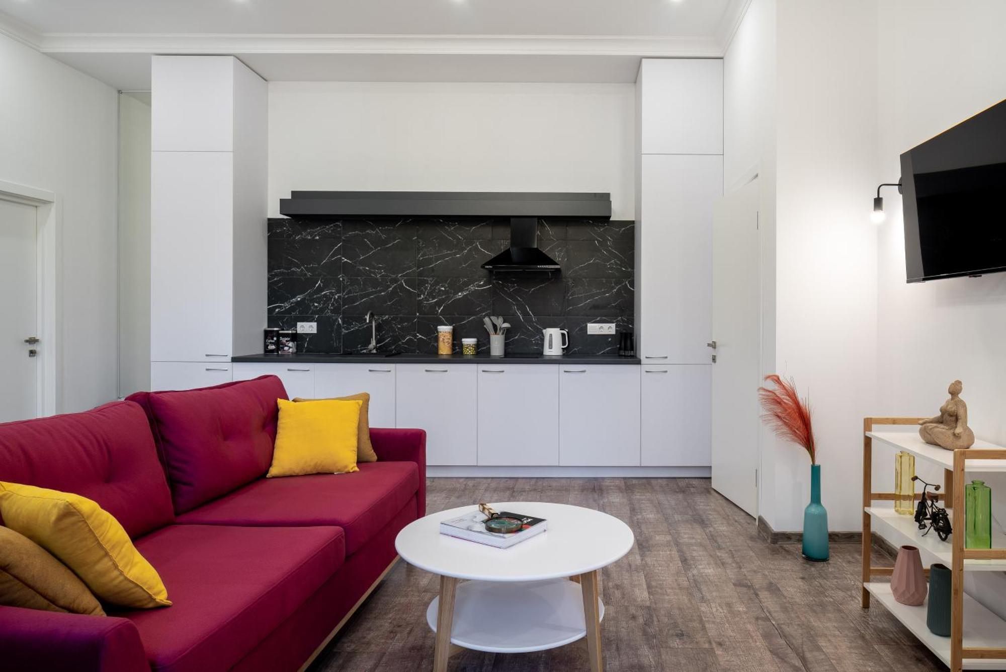 Yaroslav Val Lux Apartments Kiev Eksteriør billede
