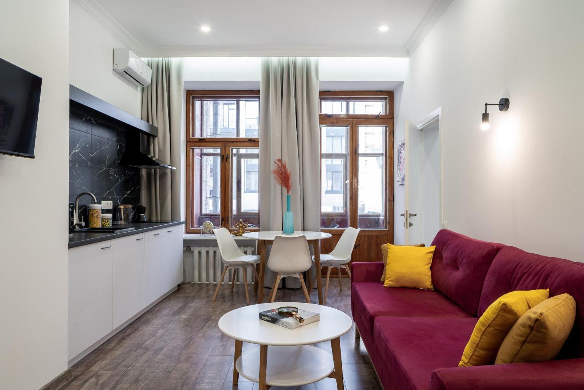 Yaroslav Val Lux Apartments Kiev Eksteriør billede